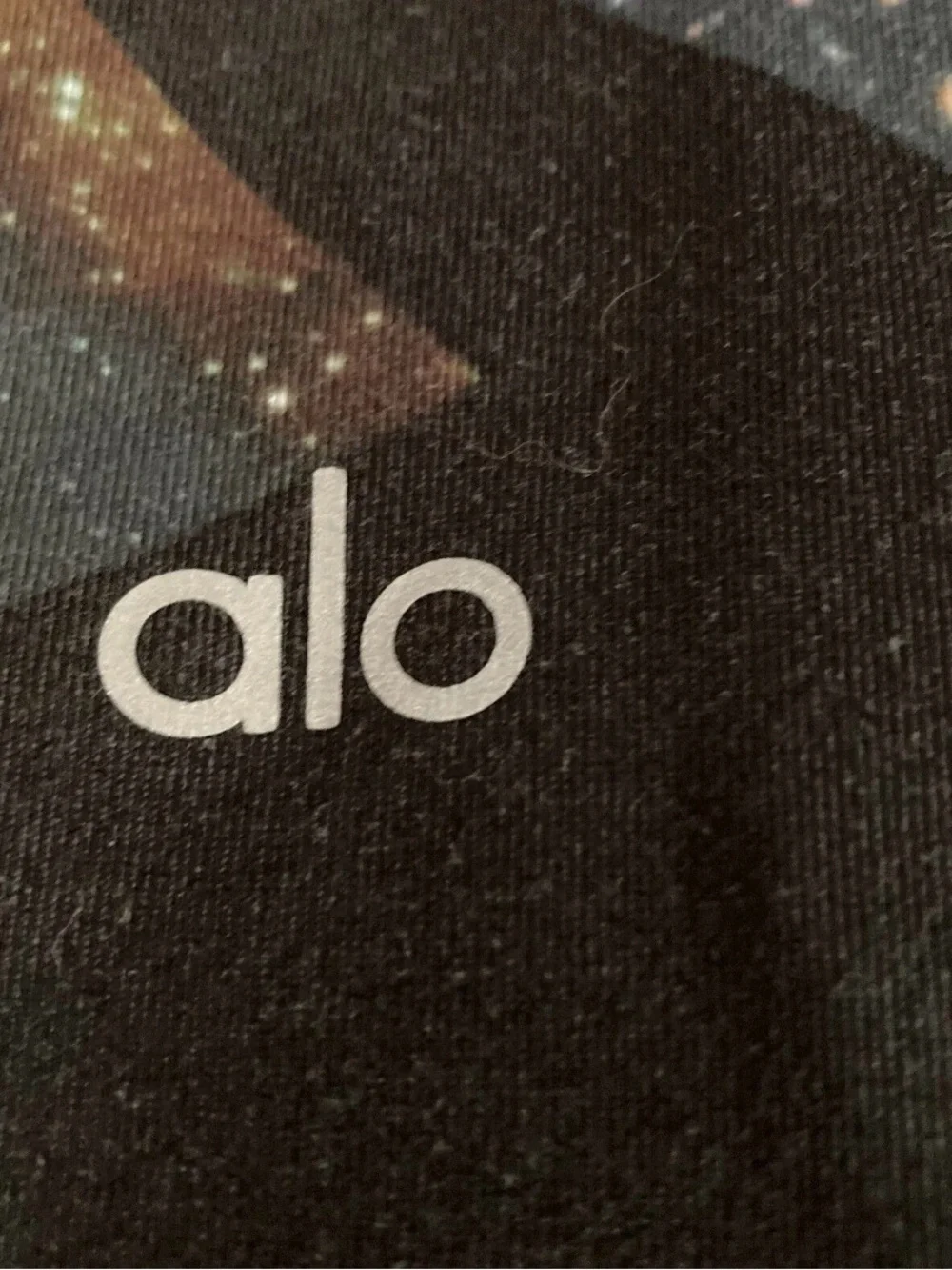 ALO Yoga Women's Vapor Space Galaxy Airbrush Leggings Small